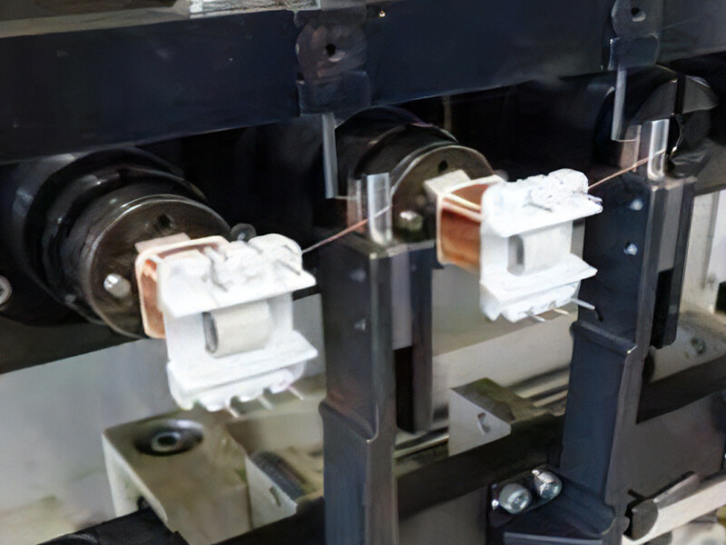 半自動単軸巻線