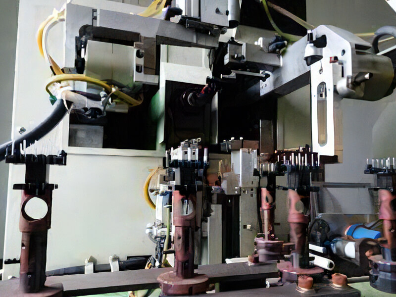 自動巻機械（自動からげ装置付）