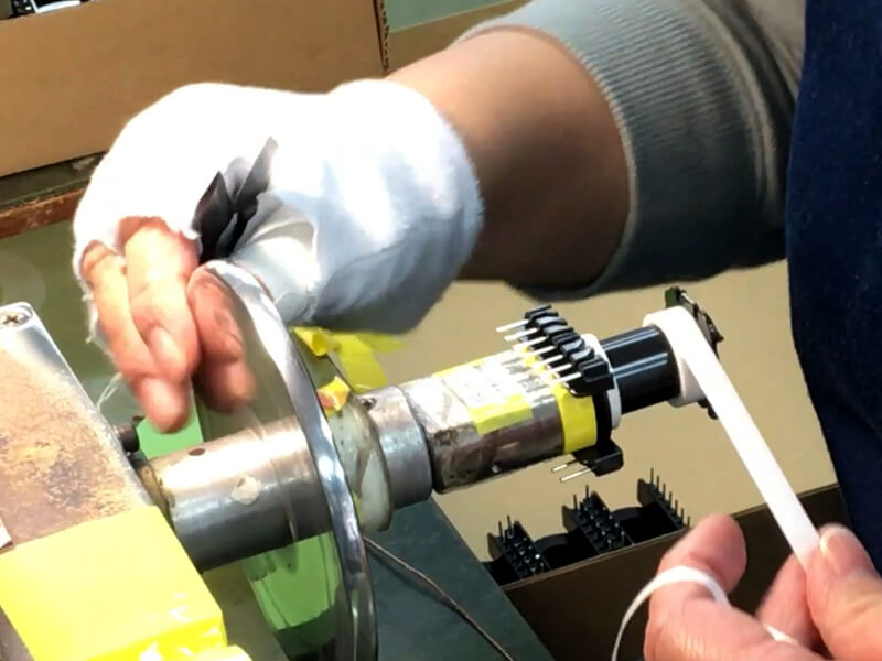 両面テープ貼り